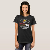 イマールテリアヴィンテージ犬の母の人生より良いグレン Tシャツ (正面フル)