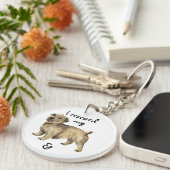 イマール・テリアの救助グレン キーホルダー (正面右)