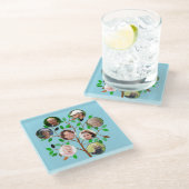 イミディエイトファミリーツリーカスタムの写真 ガラスコースター (アングル)