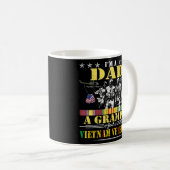 イムアパパグランドパベトナム退役軍人ヴィンテージ軍隊 コーヒーマグカップ (正面右)