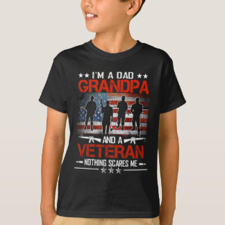 イムアパパグランドパ誇りを持った退役軍人ファーザデー235 Tシャツ