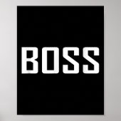 イムアビッグボス衣服やる気を起こさせるクール引用文グラフ ポスター (正面)