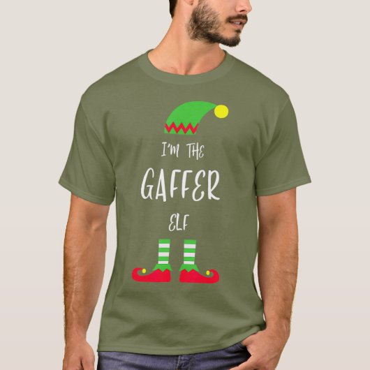 イムザガファー小妖精や小人おもしろい映画クリスマスプレゼント Tシャツ (正面)