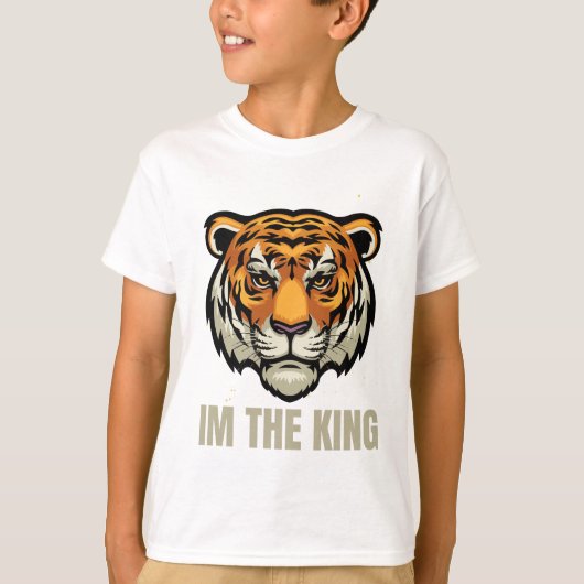 イムザキングTシャツデザイン Tシャツ (正面)