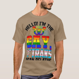 イムザゲイラ異教のンリレイティブLGBQ ransプライド Tシャツ