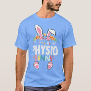 イムザフィジオブニー復活祭ラビットマッチング Tシャツ