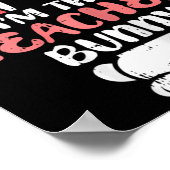 イムザ先生バニーイースターエッグ狩り春ウォム ポスター (角)