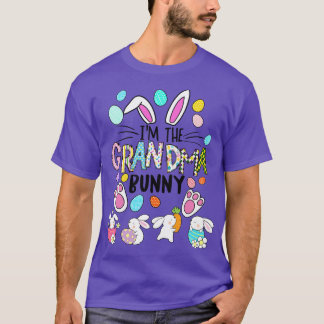 イムザ祖母バニーマッチングファミリーイースターパーティー Tシャツ