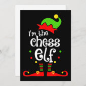 イムチェス小妖精や小人クリスマス家族の友人クリスマスギフト サンキューカード (正面/裏面)