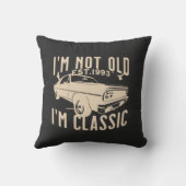 イムノオールドImクラシックEST 1993ヴィンテージレトロブラック クッション (裏面)