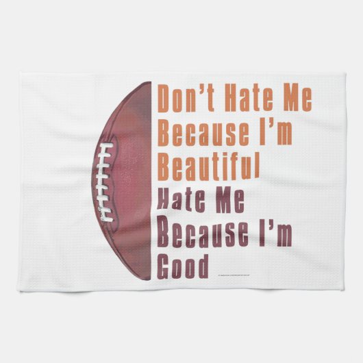 イムビューティフルイムグッドサッカー キッチンタオル (横)