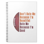 イムビューティフルイムグッドサッカー ノートブック (正面)