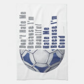 イムビューティフルイムグッドフタバル キッチンタオル (縦)