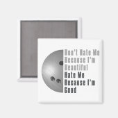 イムビューティフルイムグッドボーリンググレー マグネット (正面/裏面)