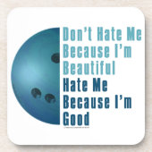 イムビューティフルイムグッドボーリングブルー コースター (正面)