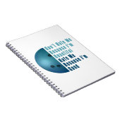 イムビューティフルイムグッドボーリングブルー ノートブック (右側)