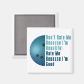 イムビューティフルイムグッドボーリングブルー マグネット (正面/裏面)