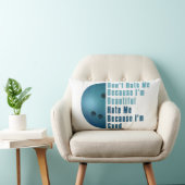 イムビューティフルイムグッドボーリングブルー ランバークッション (椅子)