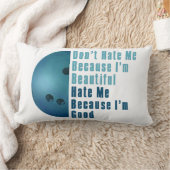 イムビューティフルイムグッドボーリングブルー ランバークッション (ブランケット)