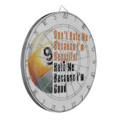 イムビューティフルイムグッド9ボール ダーツボード (正面左)