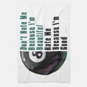 イムビューティフルimグッド8ボール キッチンタオル (縦)