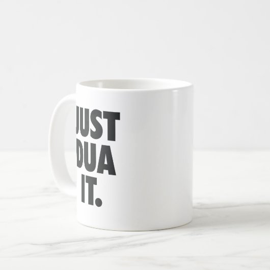 イムモダンスリムイスラム教プンをDua It コーヒーマグカップ (正面左)