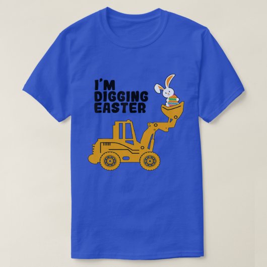 イムリグイースターシャツトラクターラバーボーイズシャツ Tシャツ (デザイン正面)