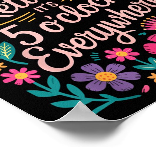 イム退職したその5オックロックエースボホフローラRet ポスター (角)