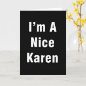 イム·ア·ナイス·カレン カード (黄色い花)