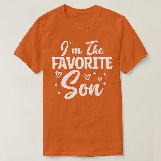イム・ザ・お気に入りのソン1 Tシャツ (デザイン正面)