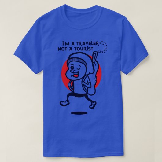 イム・トラベラー Tシャツ (デザイン正面)