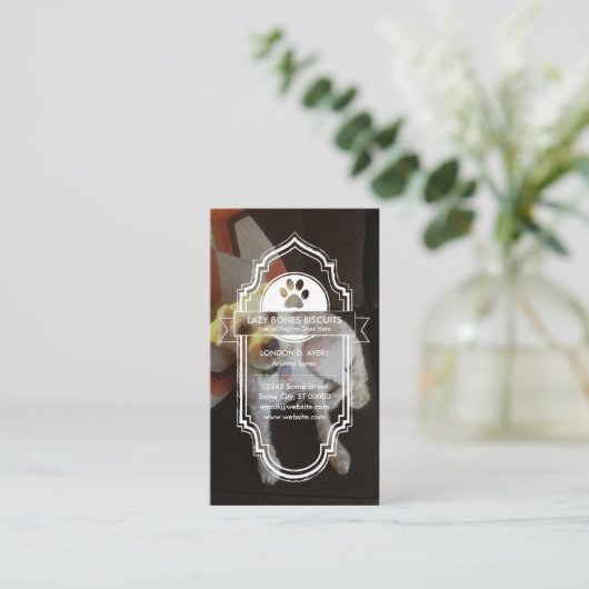 イメカスタムージペット足ロイヤリティプログラム ロイヤリティカード (スタンド正面)