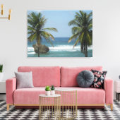 イメカリブのージ キャンバスプリント (インサイチュ (リビング))