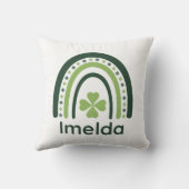 イメルダクローバーボホーレインボー クッション (裏面)