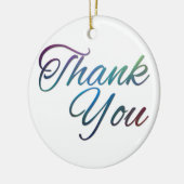 イメージありがとう セラミックオーナメント (左)