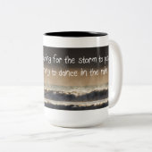 イメージおよび引用文のマグ ツートーンマグカップ (正面右)