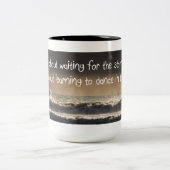 イメージおよび引用文のマグ ツートーンマグカップ (中央)