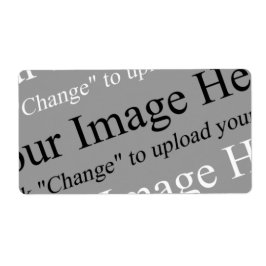 イメージと文字カスタムの出荷ラベル ラベル