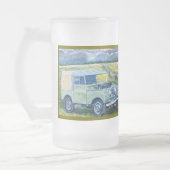 イメージによって曇らされるビールTankardを繰り返して下さい フロストグラスビールジョッキ (左)