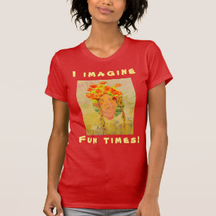 イメージのパーソナライズと2ラインの夢前向き観 Tシャツ