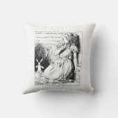 イメージの不思議の国のコレクションのヴィンテージアリス クッション (裏面)