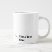 イメージの追加テンプレート ジャンボコーヒーマグカップ (右)