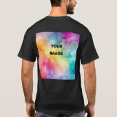 イメージの追加写真テンプレートサイド基本 Tシャツ (裏面)