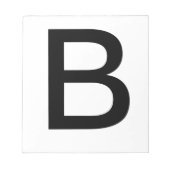 イメージまたはロゴのメモ帳を使用する ノートパッド (正面)