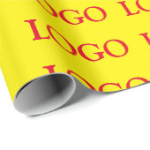 イメージまたはロゴを使用する ラッピングペーパー (ロールコーナー)