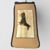 イメージを絵を描いている乾燥したリードのドーベルマン犬 ゴルフヘッドカバー (回転90)