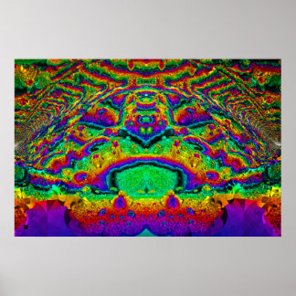 イメージを繰り返しブラックライトポスター5 ポスター