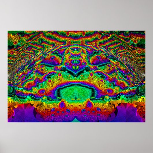 イメージを繰り返しブラックライトポスター5 ポスター (正面)