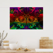 イメージを繰り返しブラックライトポスター8 ポスター (キッチン)