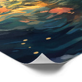 イメージを通芸術的じた人魚#1 ポスター (角)